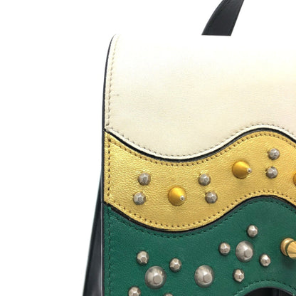 Gucci Animalier, Black, Leather, backpack