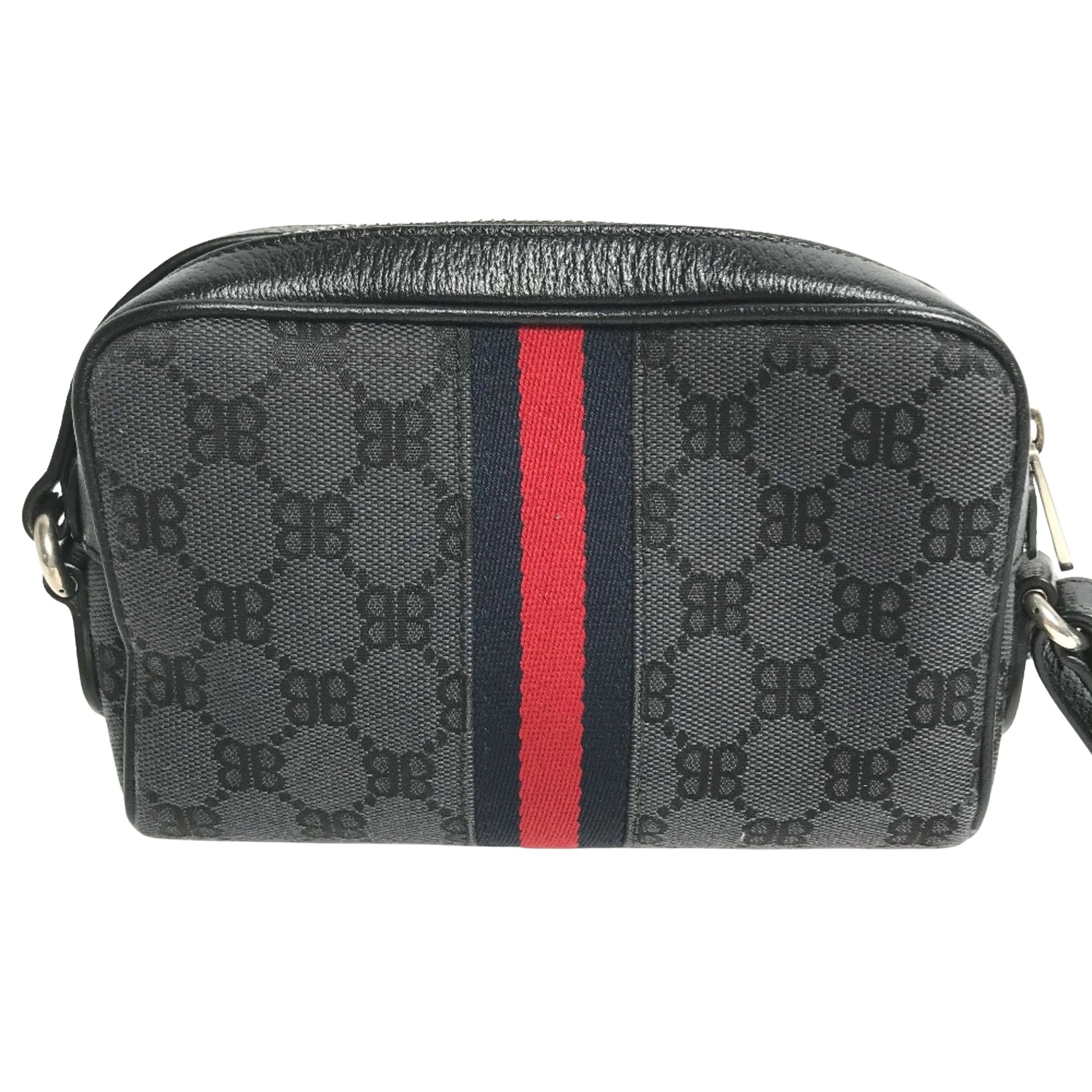 Gucci Camera, Black, Canvas, shoulder