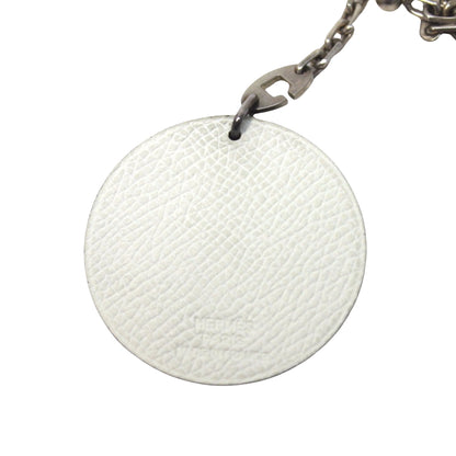 Hermès, White, Leather, bag