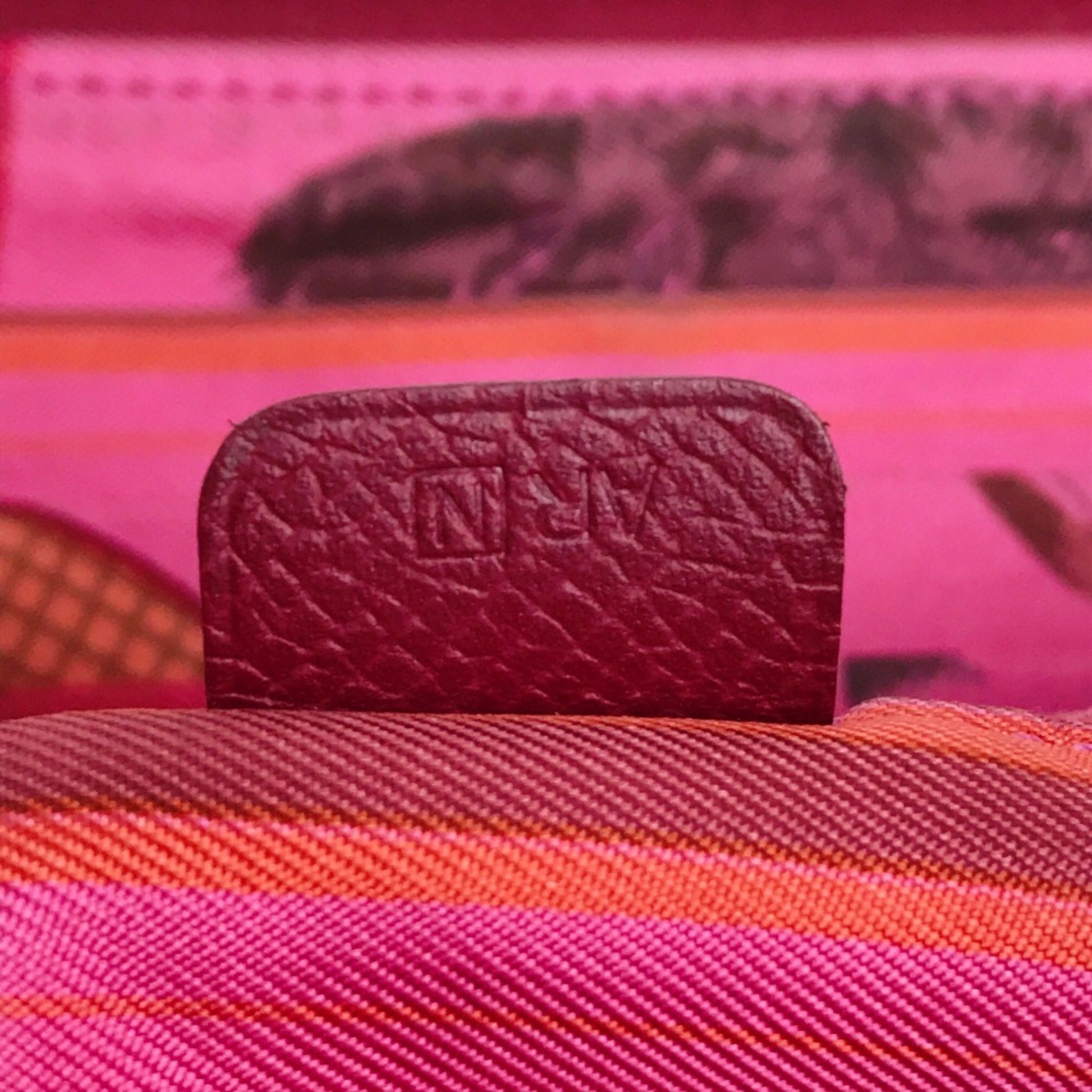 Hermès Silk'In, Red, Leather, wallet