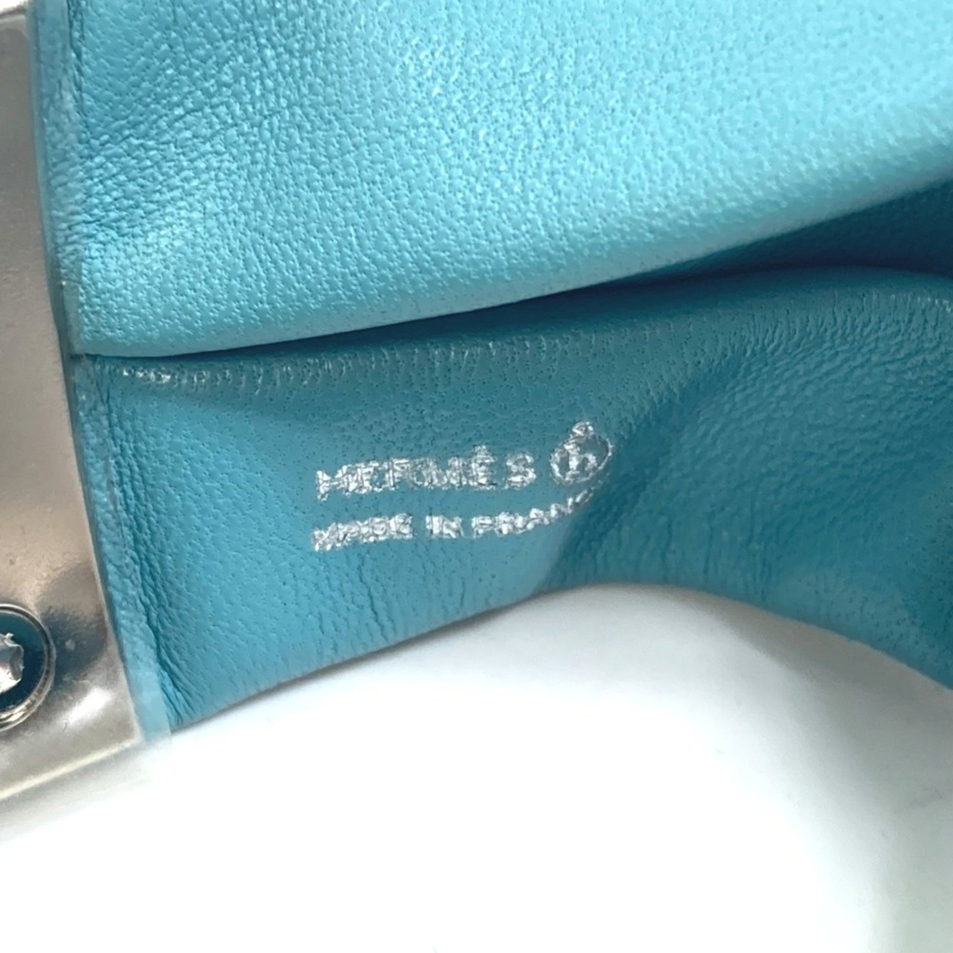 Hermès Petit H, Blue, Leather, bracelet