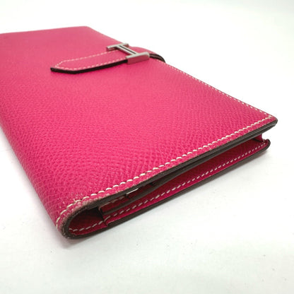 Hermès Béarn, Pink, Leather, wallet