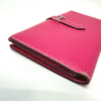 Hermès Béarn, Pink, Leather, wallet