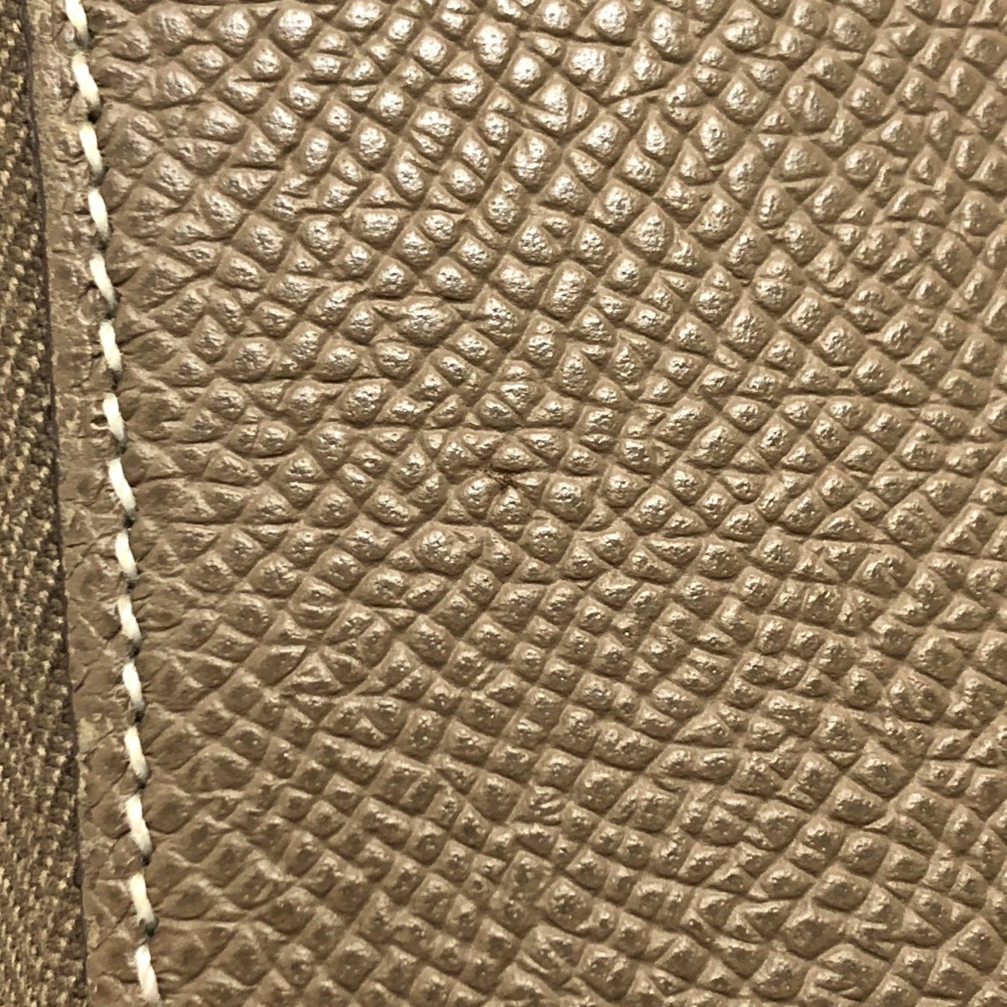 Hermès Silk'In, Brown, Leather, wallet