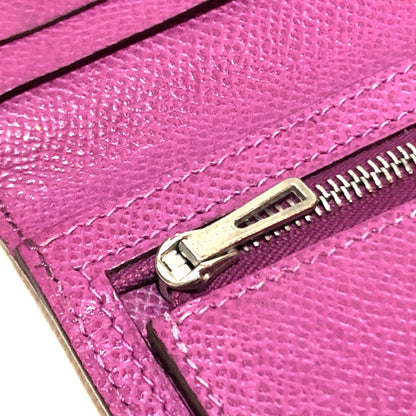 Hermès Béarn, Purple, Leather, wallet