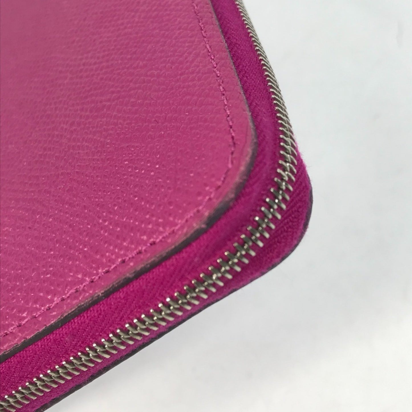 Hermès Silk'In, Pink, Leather, wallet