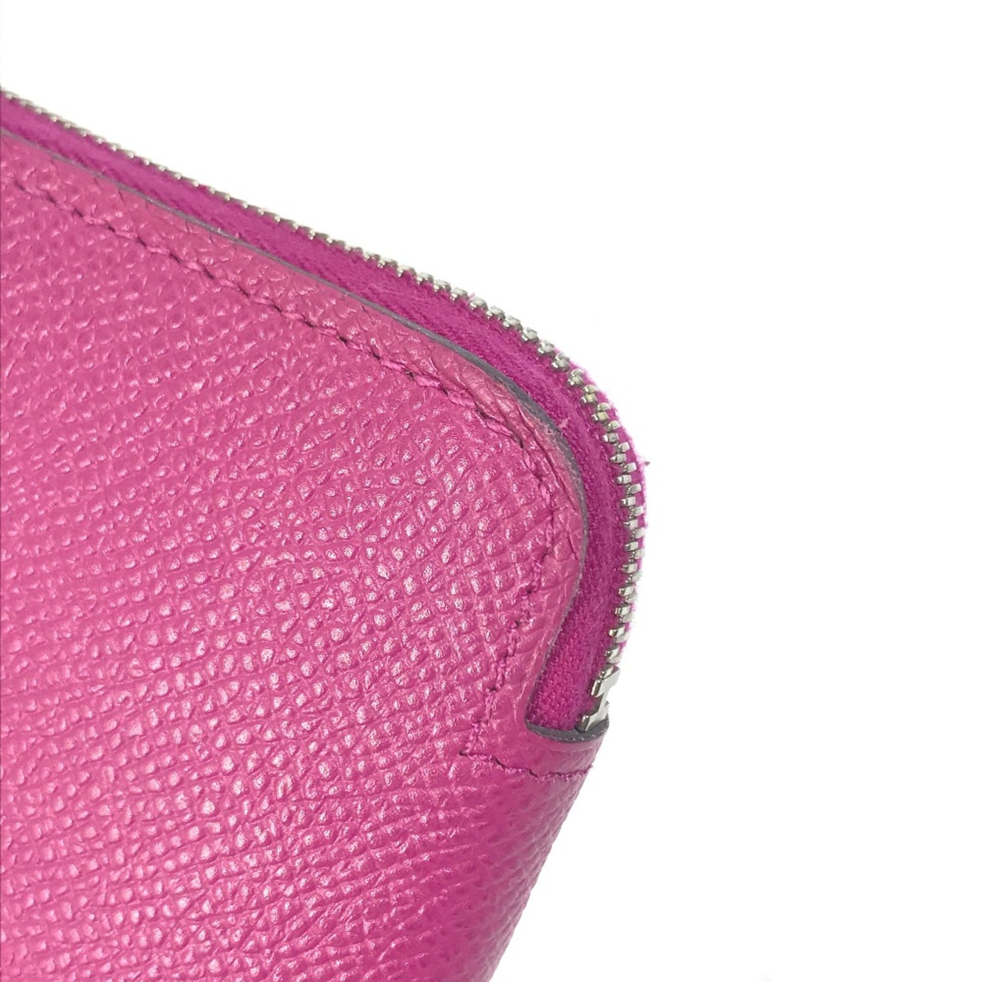 Hermès Silk'In, Pink, Leather, wallet