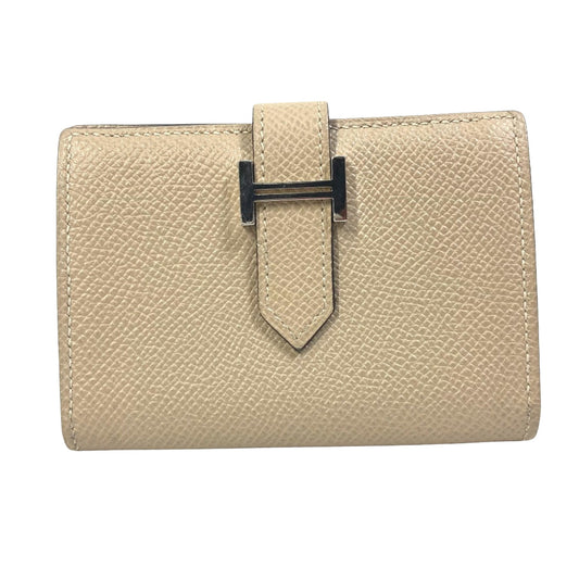 Hermès Béarn, Beige, Leather, wallet