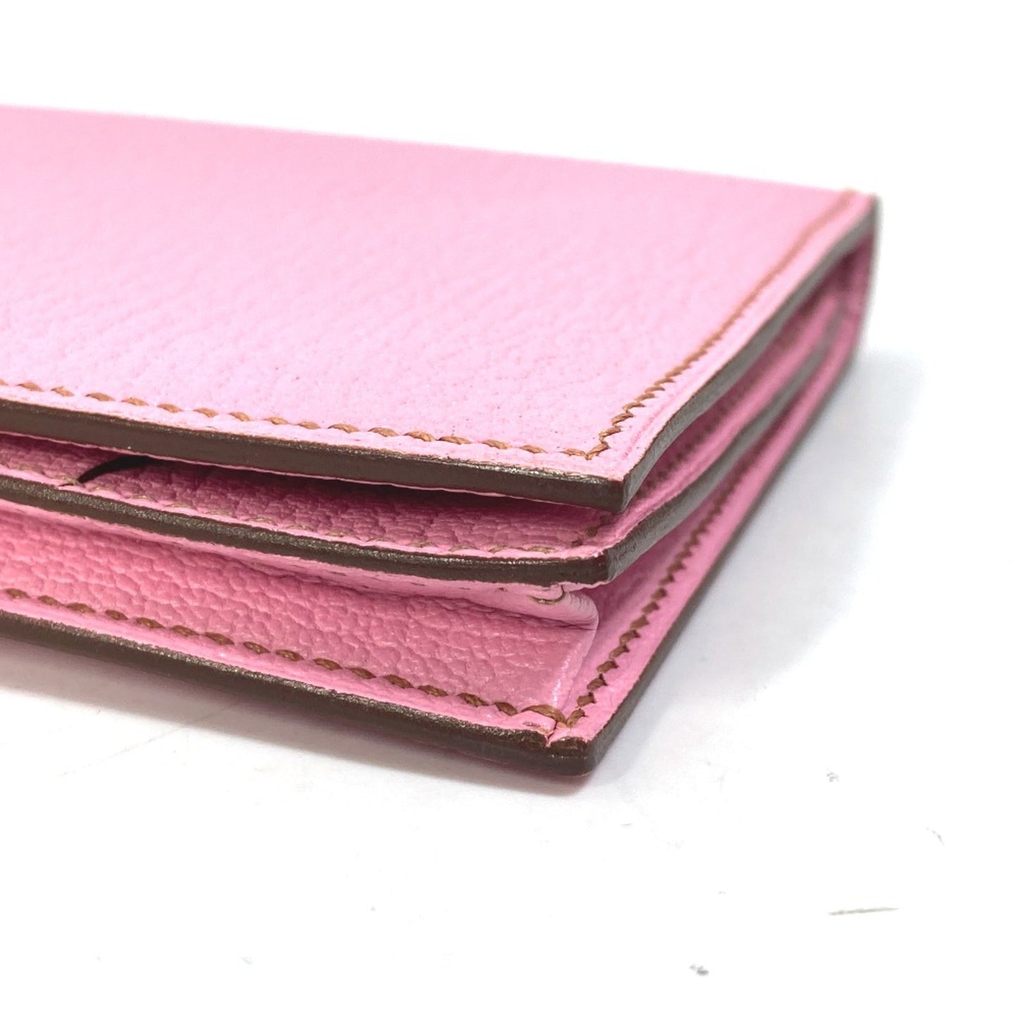 Hermès Béarn, Pink, Leather, wallet