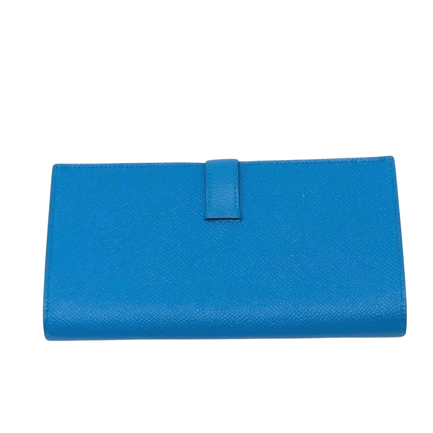 Hermès Béarn, Blue, Leather, wallet