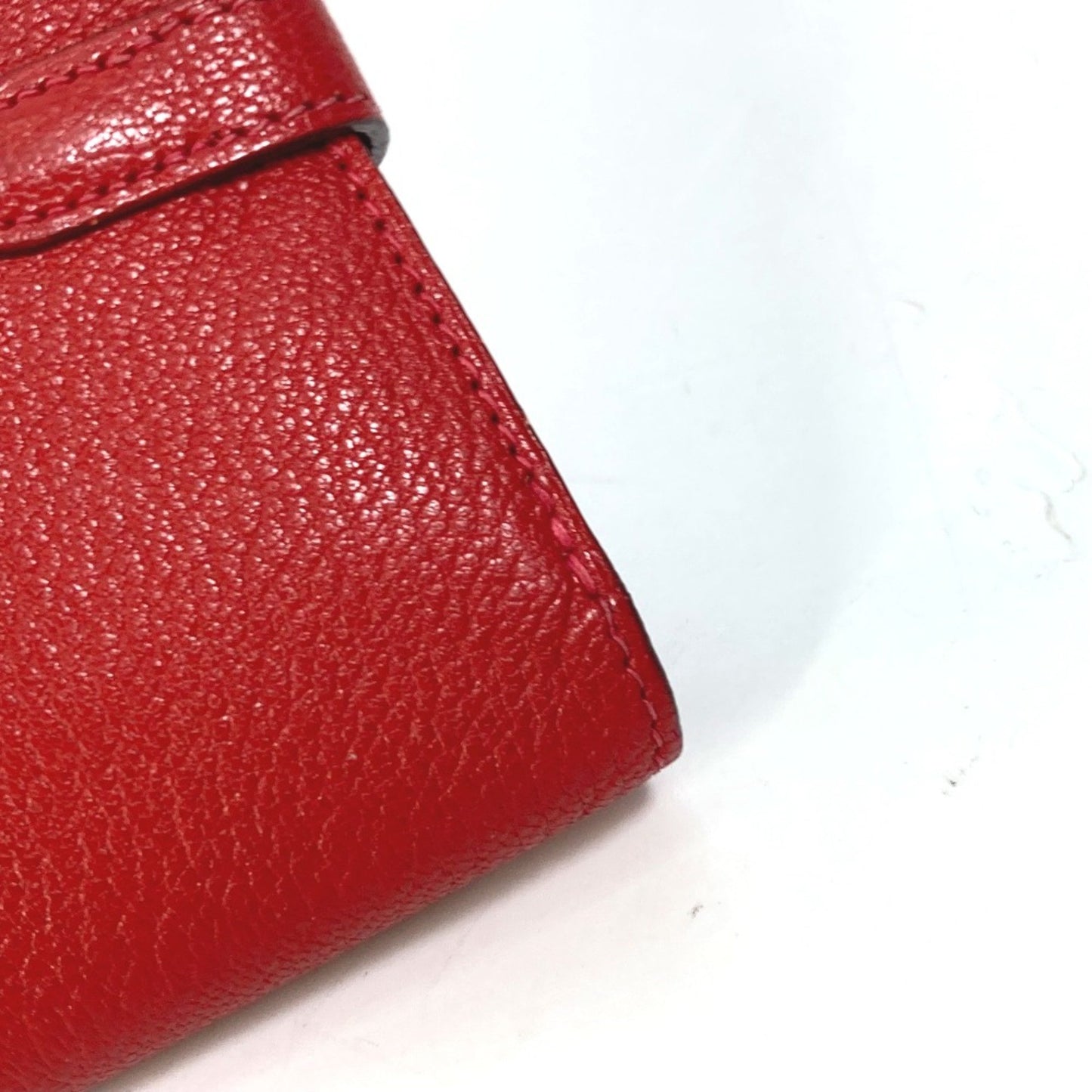 Hermès Kelly, Red, Leather, wallet