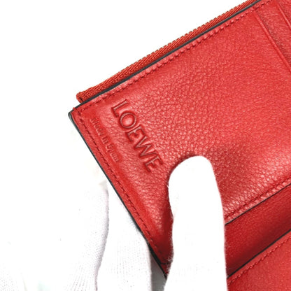 Loewe Trifold Wallet, Pink, Leather, wallet