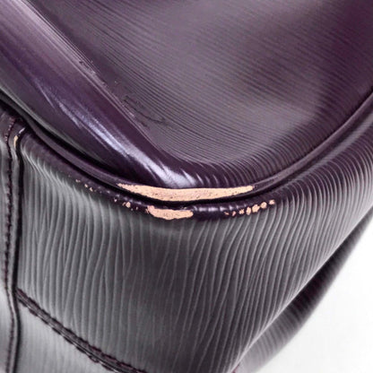 Louis Vuitton Passy, Purple, Leather, handbag