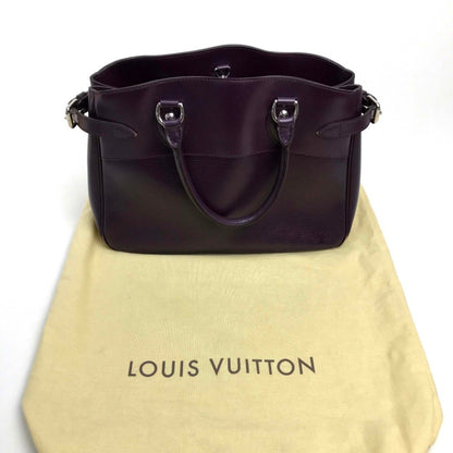 Louis Vuitton Passy, Purple, Leather, handbag