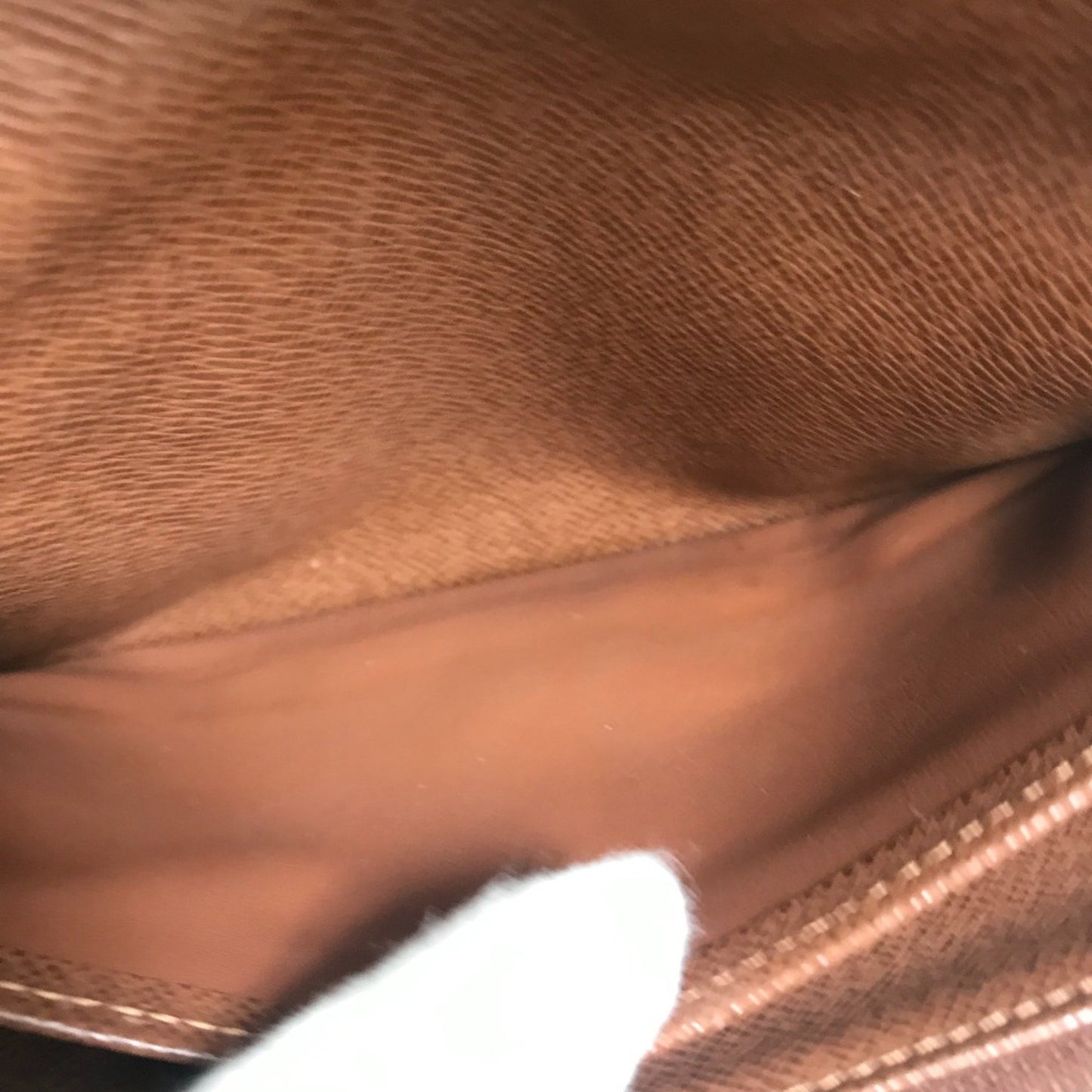 Louis Vuitton Sarah, Brown, Canvas, wallet