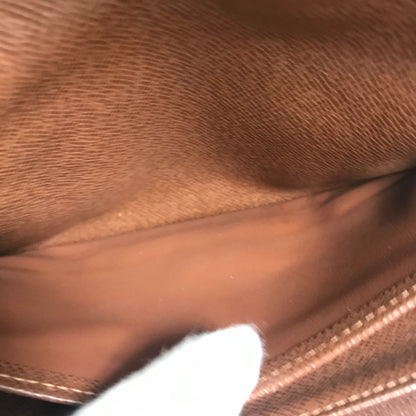 Louis Vuitton Sarah, Brown, Canvas, wallet