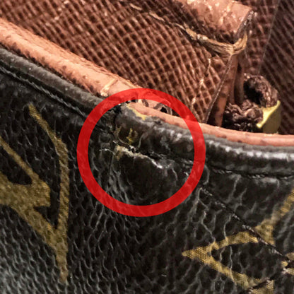 Louis Vuitton Sarah, Brown, Canvas, wallet