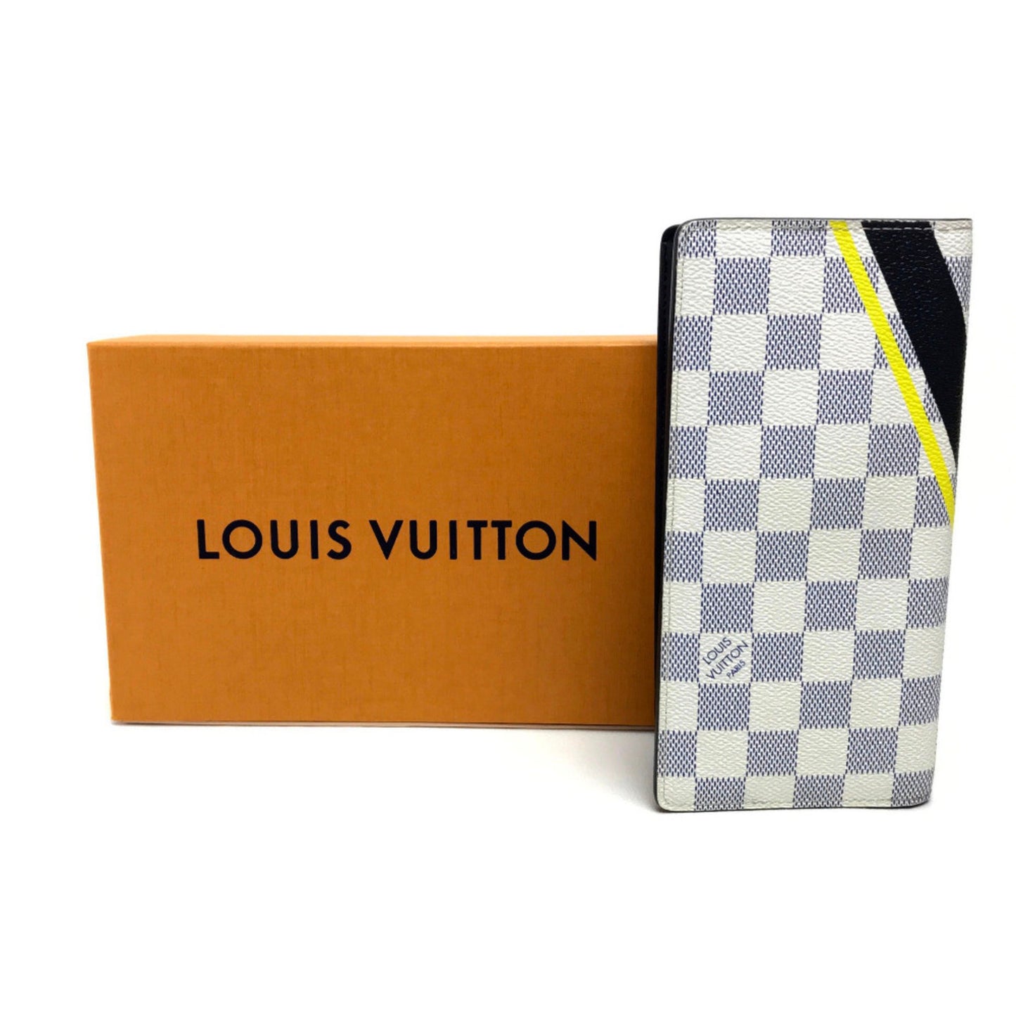 Louis Vuitton America's Cup, White, Canvas, wallet