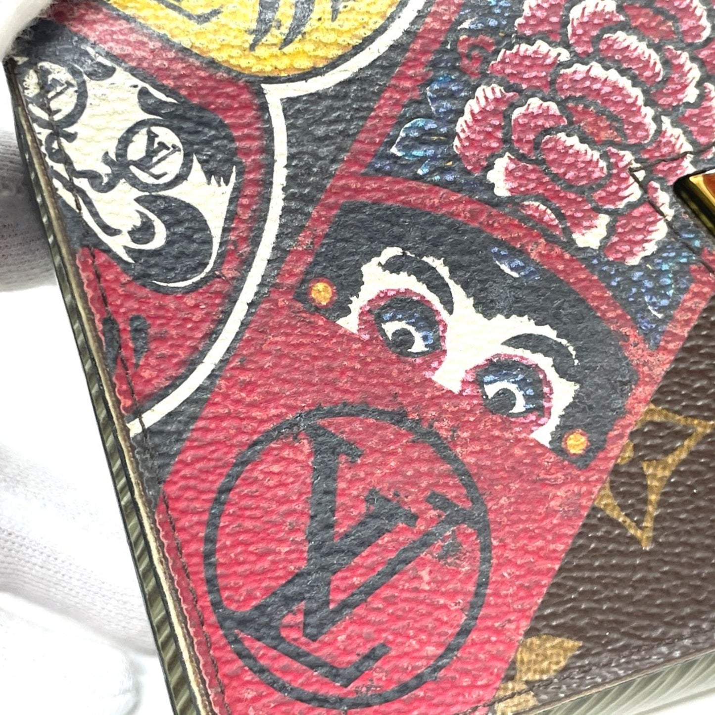 Louis Vuitton Twist, Multicolour, Leather, wallet