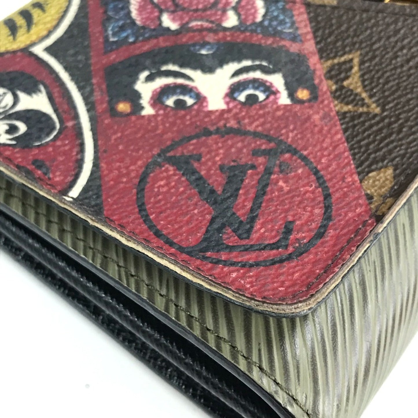 Louis Vuitton Twist, Multicolour, Leather, wallet