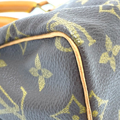 Louis Vuitton Mini speedy, Brown, Canvas, handbag