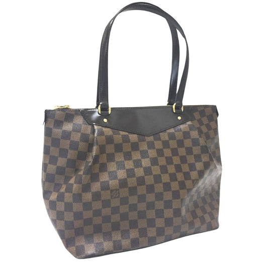 Louis Vuitton Westminster, Brown, Canvas, tote