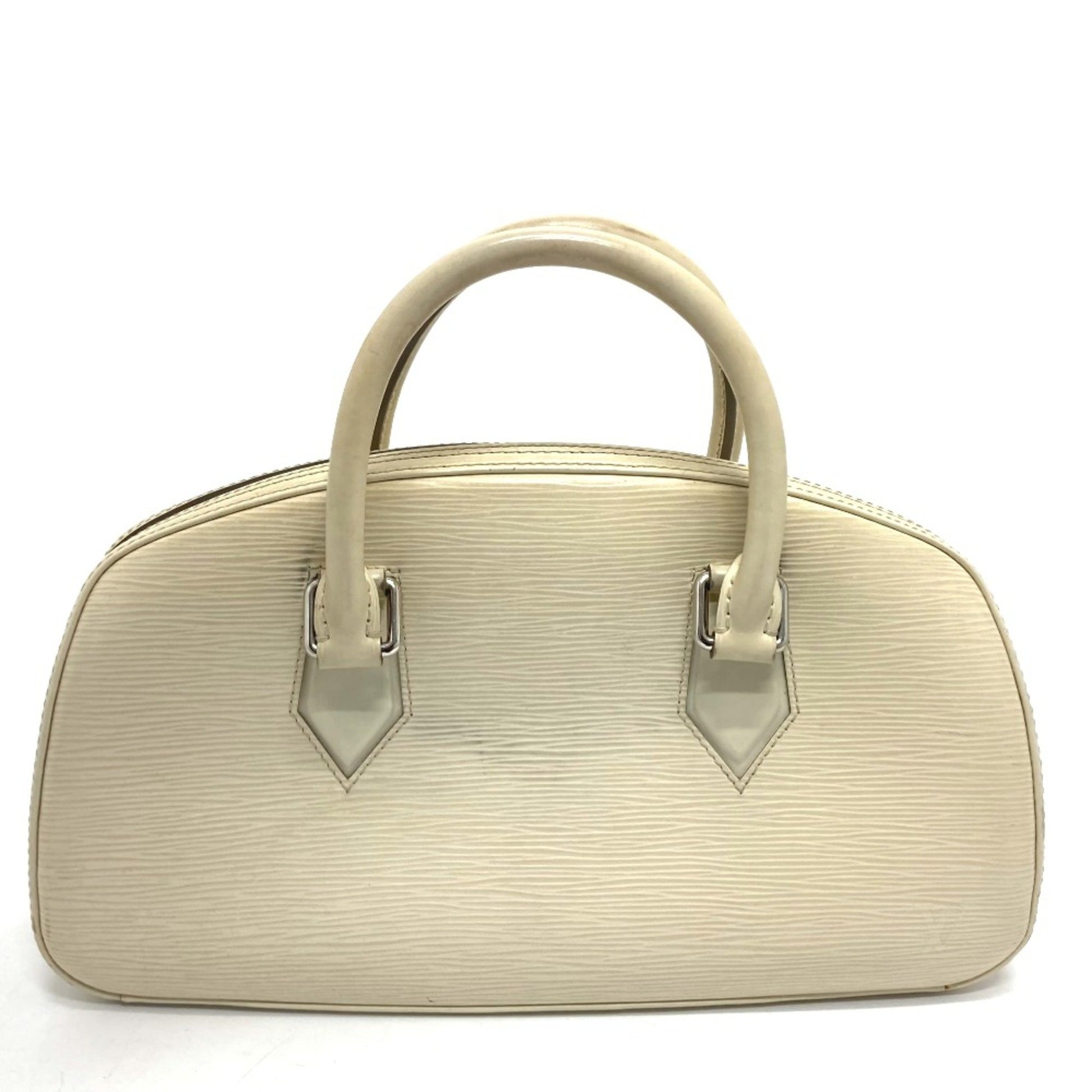 Louis Vuitton Jasmin, White, Leather, handbag