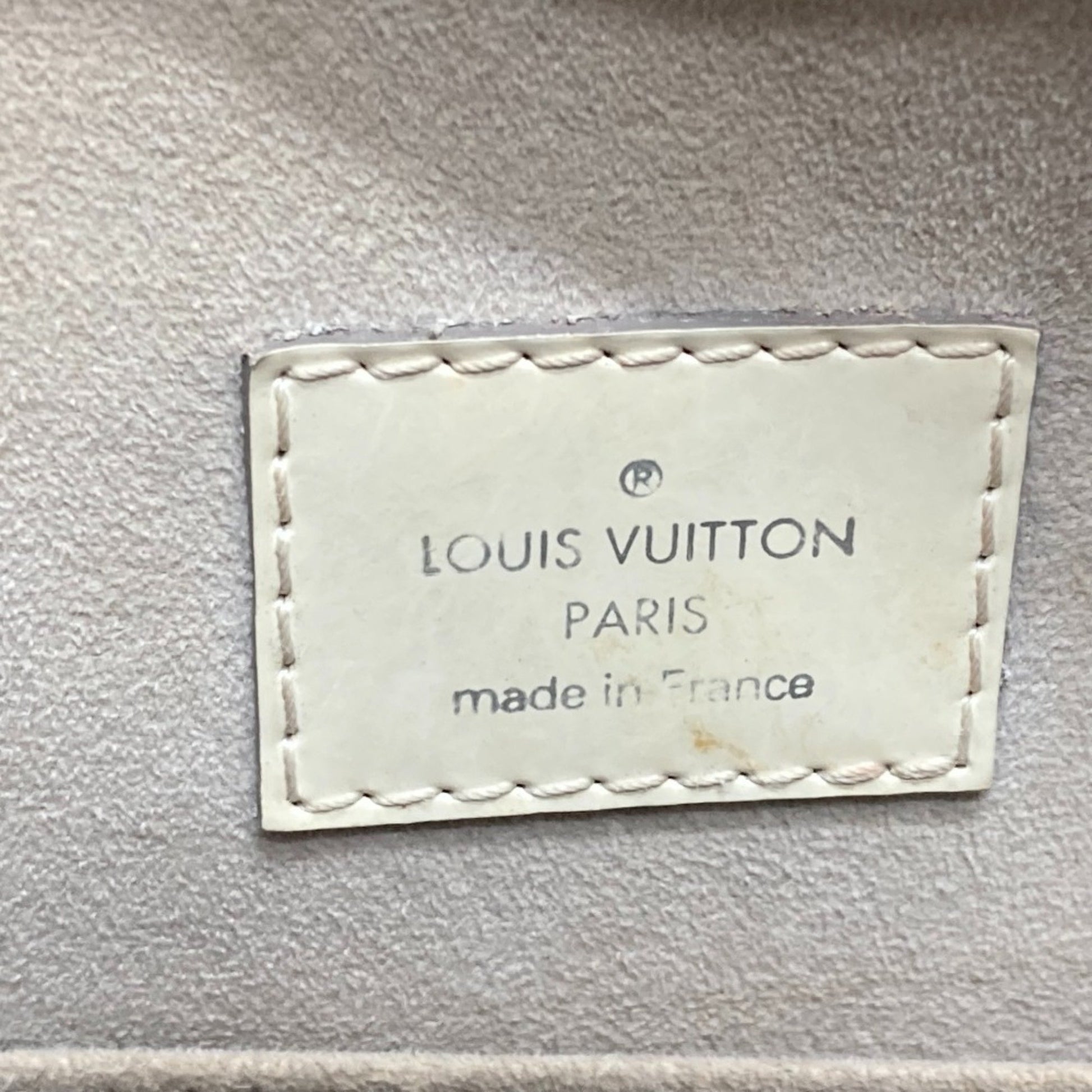 Louis Vuitton Jasmin, White, Leather, handbag