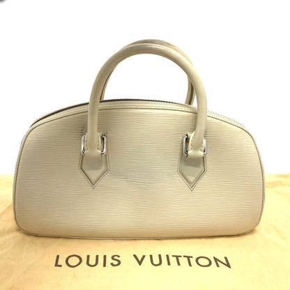 Louis Vuitton Jasmin, White, Leather, handbag
