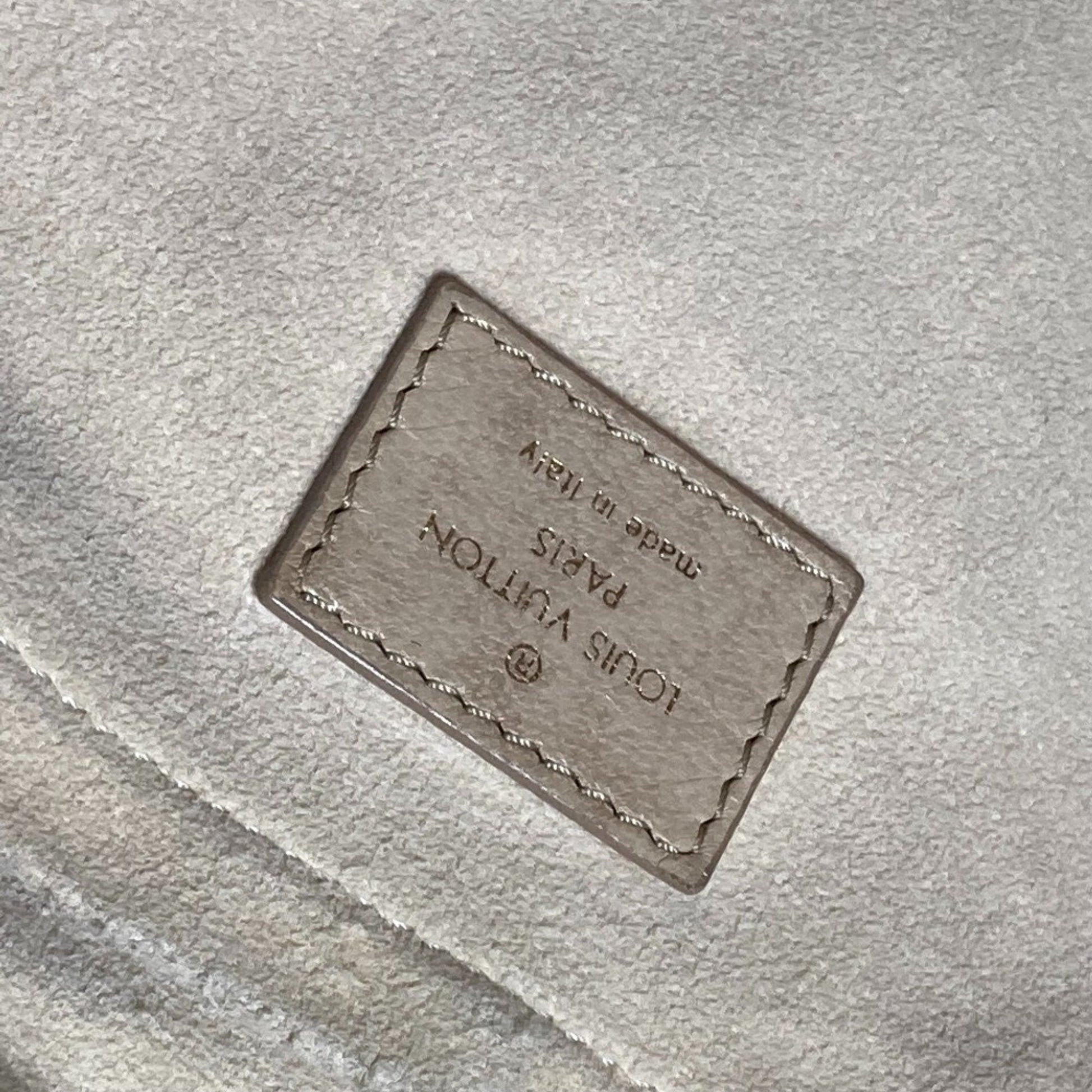 Louis Vuitton Olympe, Beige, Leather, shoulder