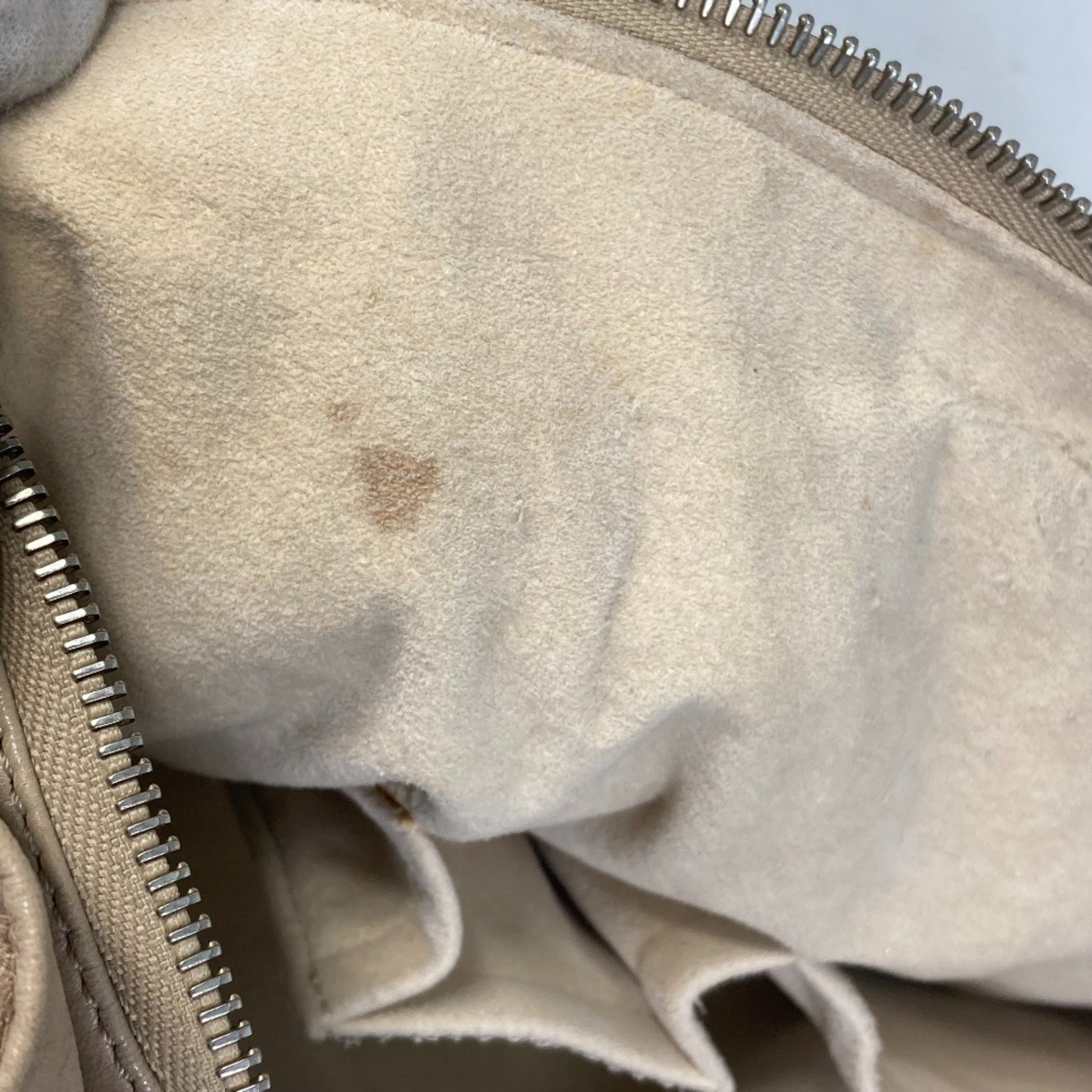 Louis Vuitton Olympe, Beige, Leather, shoulder