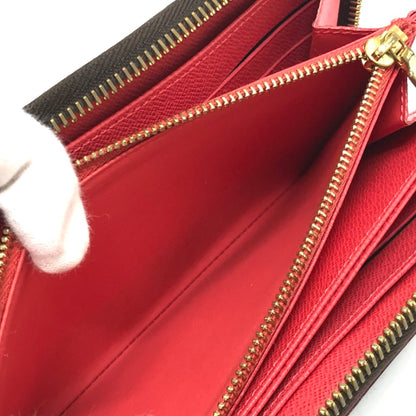 Louis Vuitton Zippy wallet, Brown, Canvas, wallet