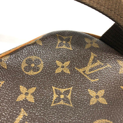 Louis Vuitton Gange, Brown, Canvas, shoulder