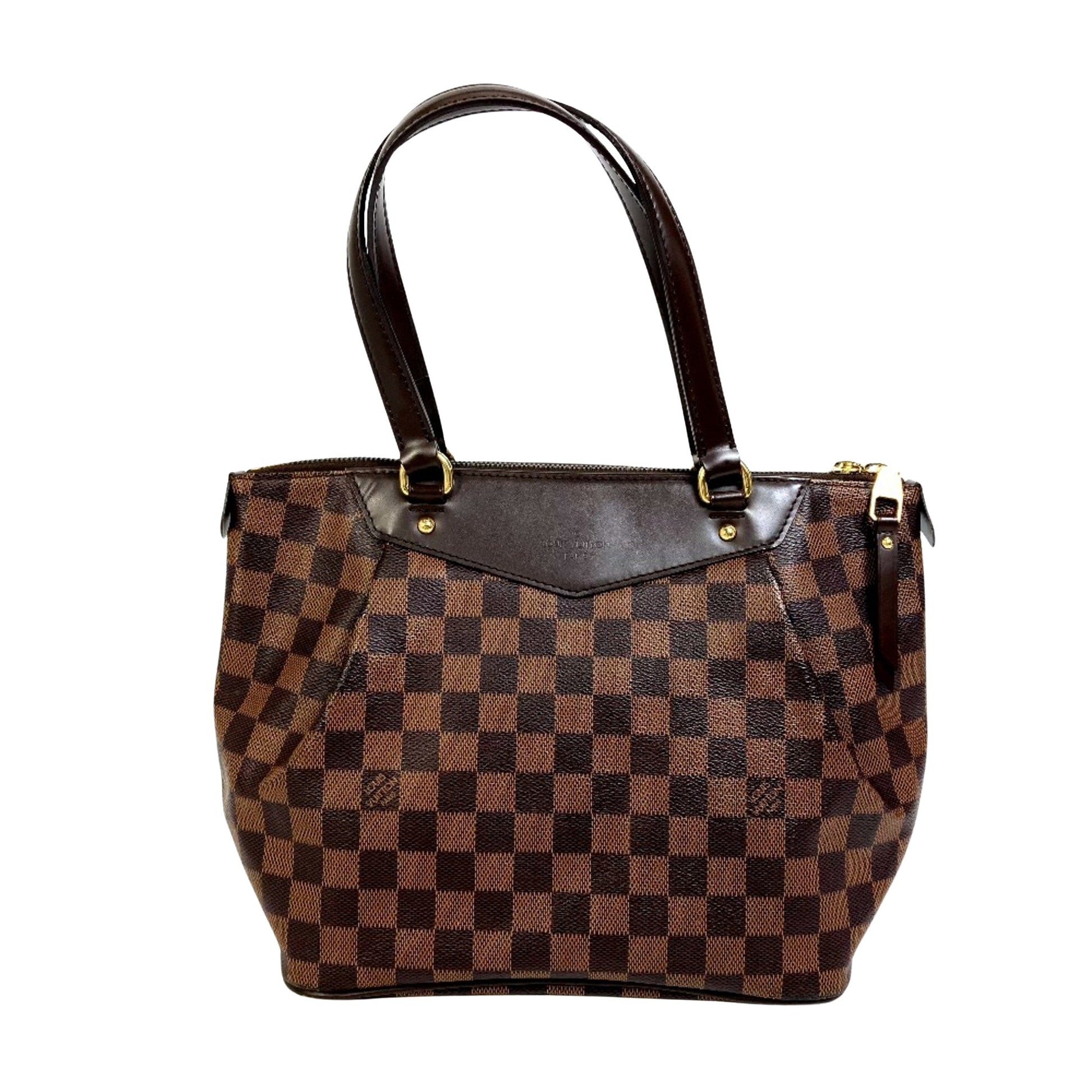 Louis Vuitton Westminster, Brown, Canvas, tote