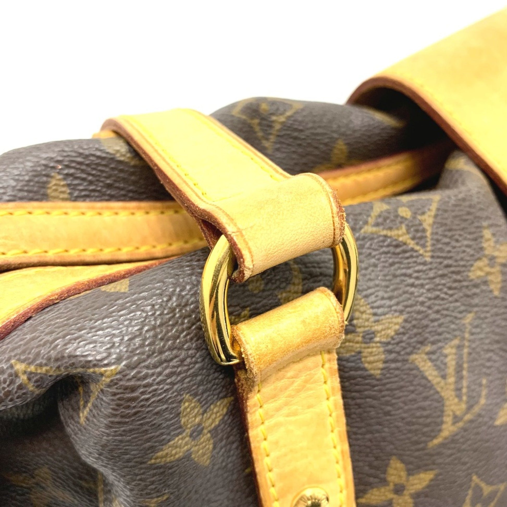 Louis Vuitton Stresa PM, Brown, Canvas, shoulder