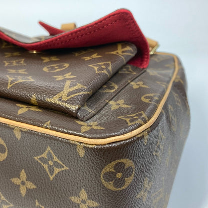 Louis Vuitton Excentri cité, Brown, Canvas, handbag