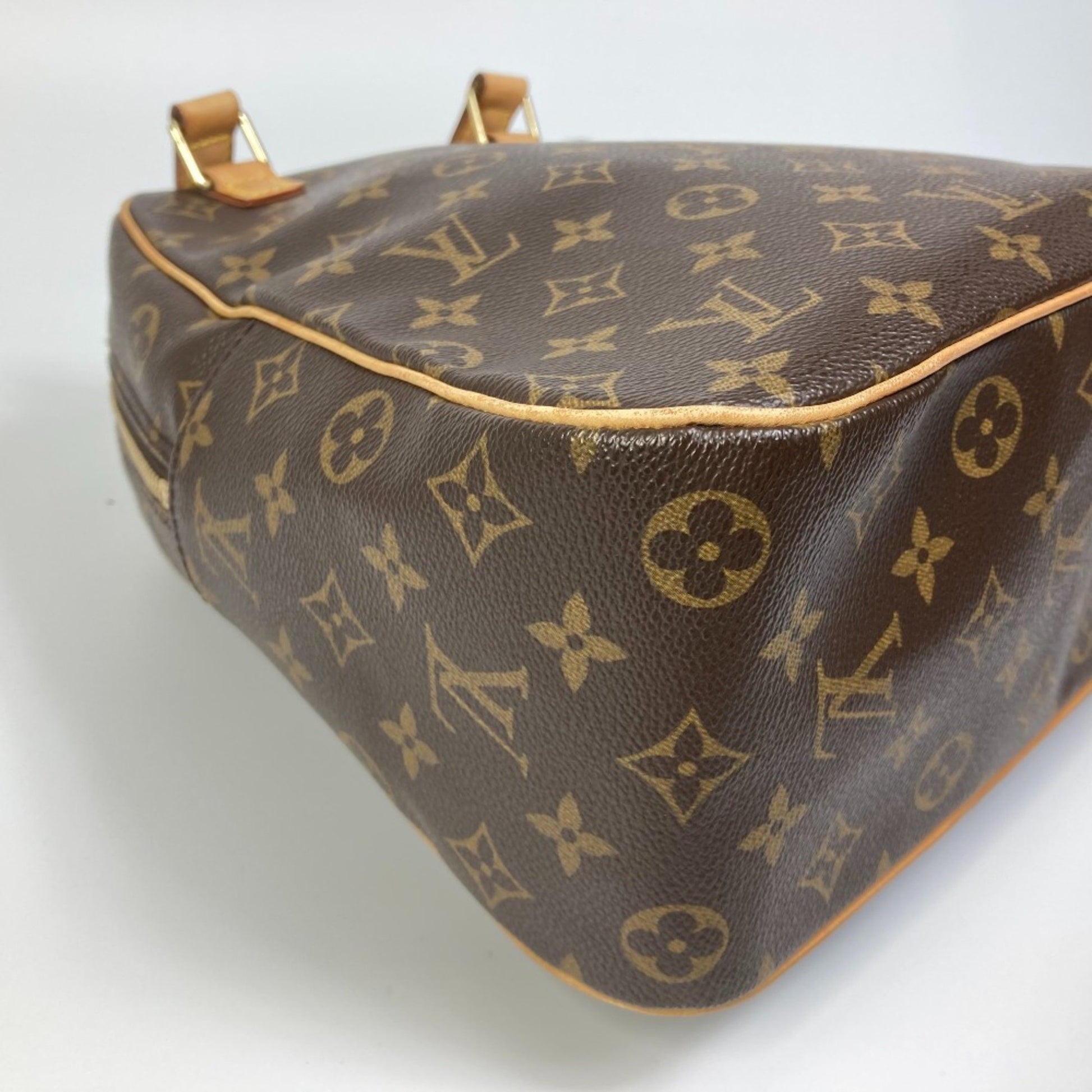 Louis Vuitton Excentri cité, Brown, Canvas, handbag