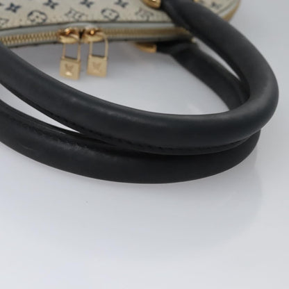 Louis Vuitton Alma, Grey, Canvas, handbag