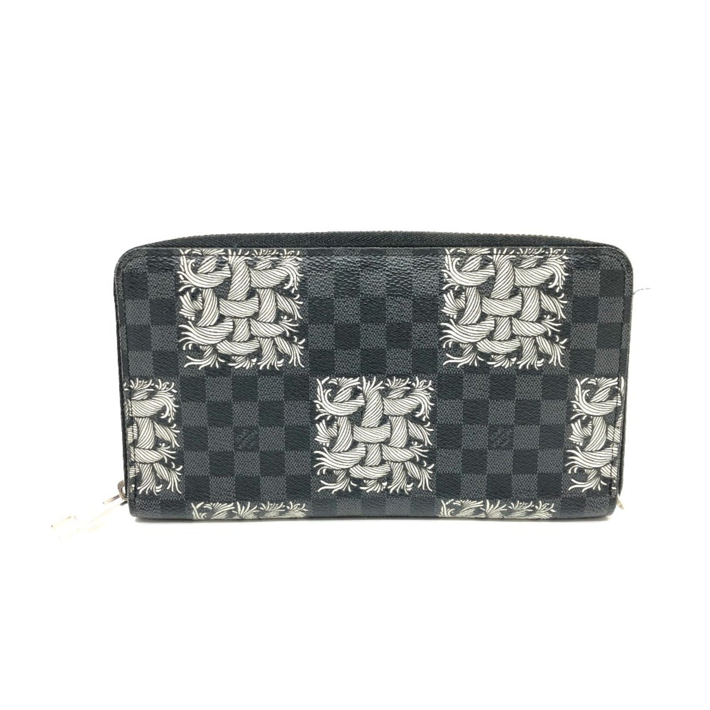 Louis Vuitton Zippy wallet, Black, Canvas, wallet