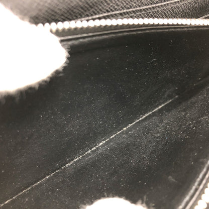 Louis Vuitton Zippy wallet, Black, Canvas, wallet