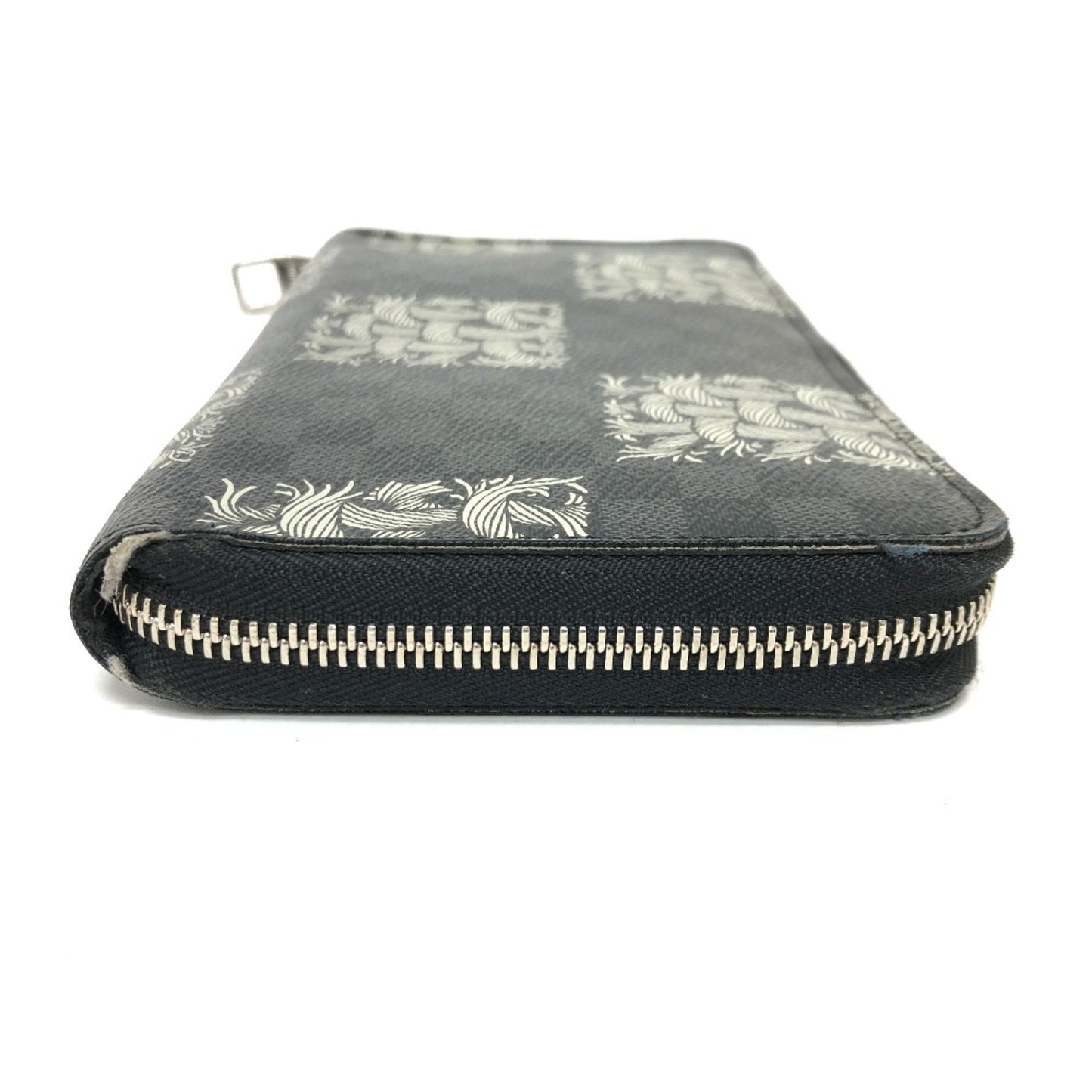 Louis Vuitton Zippy wallet, Black, Canvas, wallet