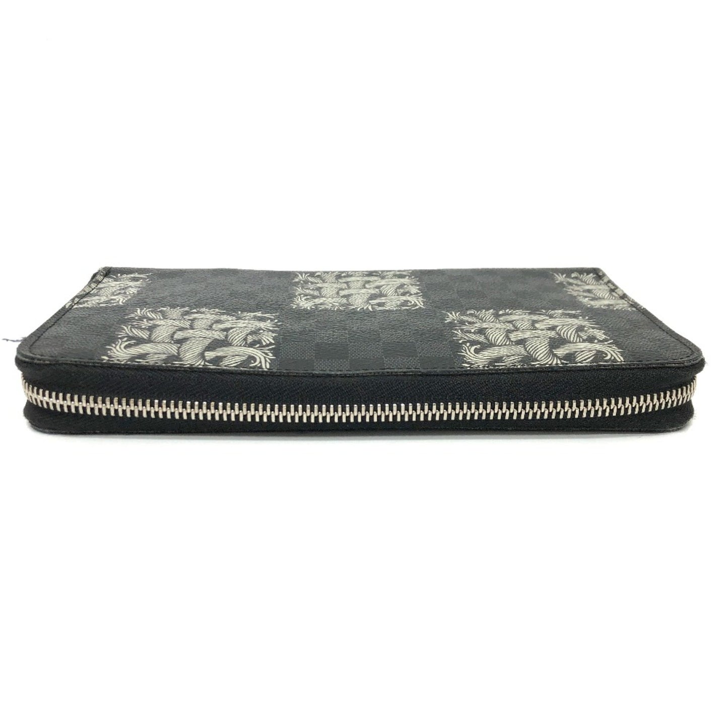 Louis Vuitton Zippy wallet, Black, Canvas, wallet