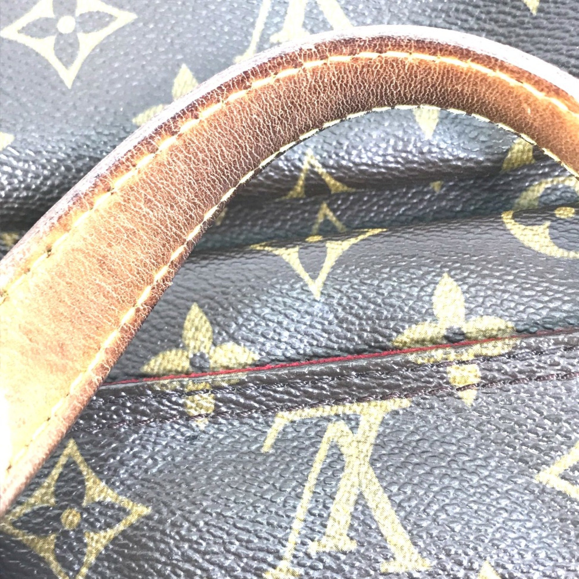 Louis Vuitton Excentri cité, Brown, Canvas, handbag