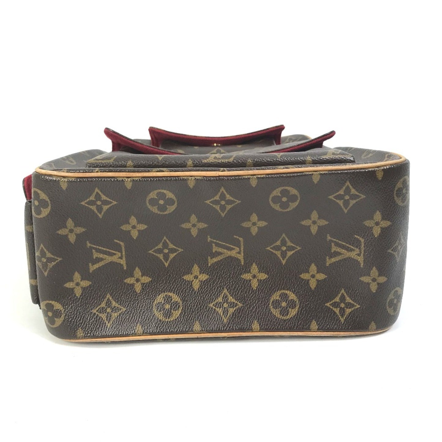 Louis Vuitton Excentri cité, Brown, Canvas, handbag