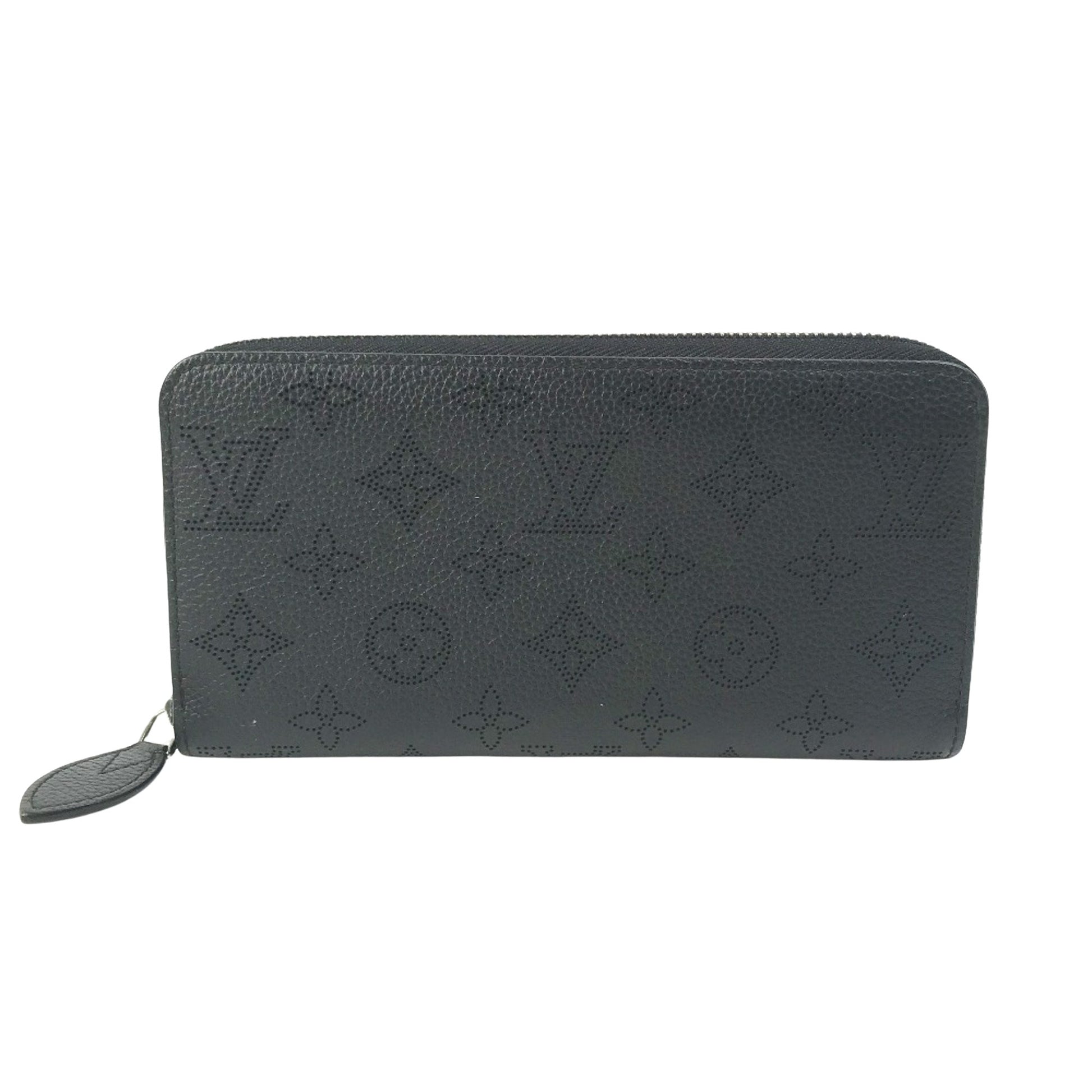 Louis Vuitton Zippy wallet, Black, Leather, wallet