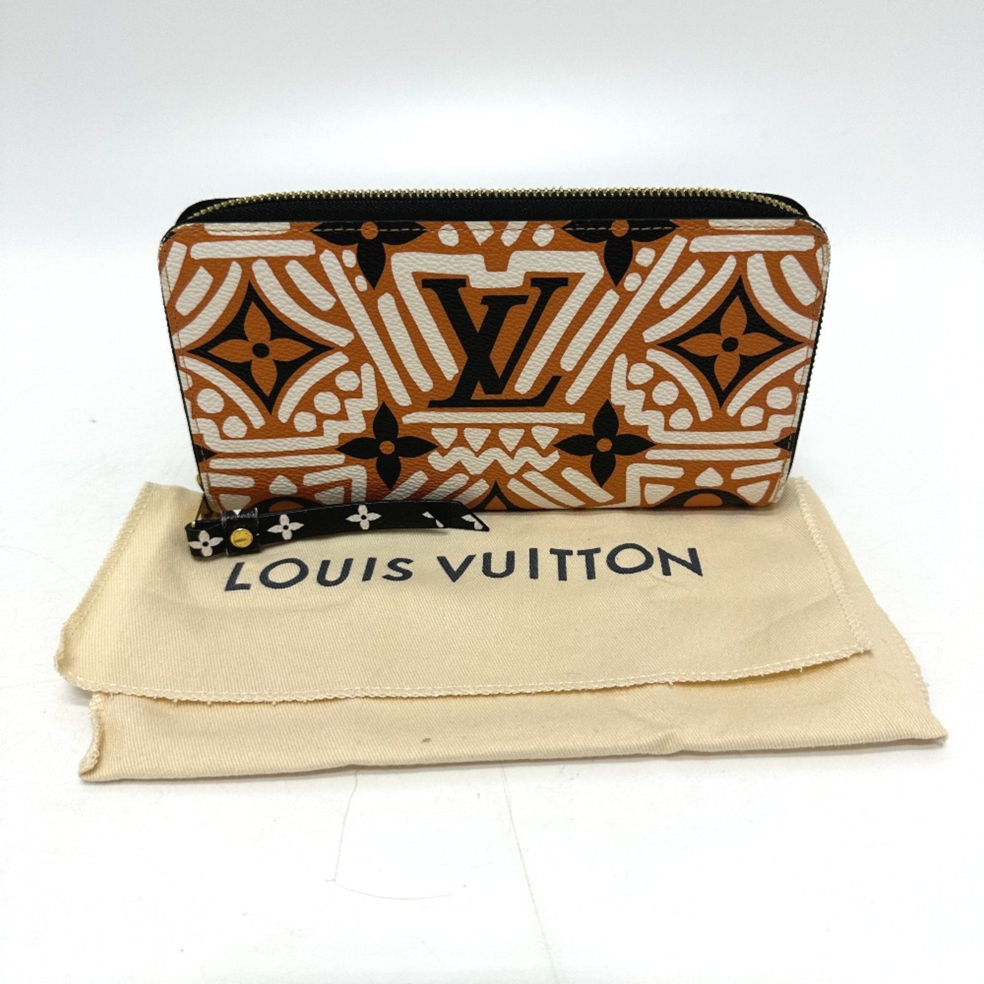 Louis Vuitton Zippy wallet, Brown, Canvas, wallet