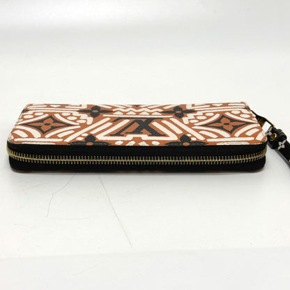 Louis Vuitton Zippy wallet, Brown, Canvas, wallet