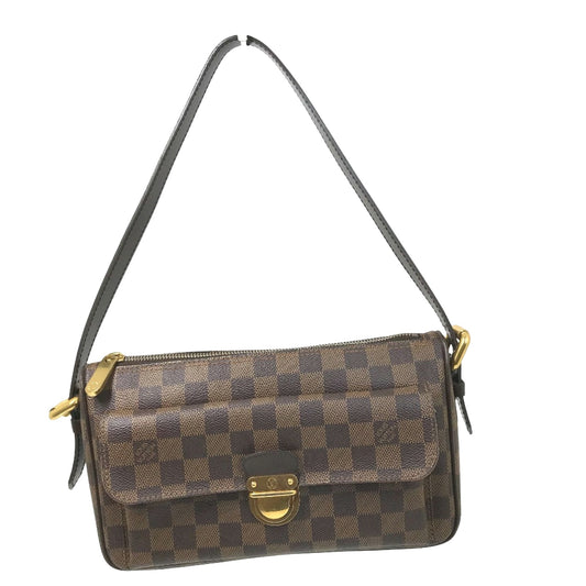 Louis Vuitton Ravello, Brown, Canvas, shoulder