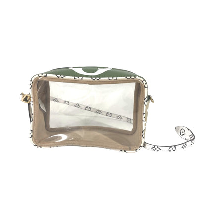 Louis Vuitton Beach Pouch, Beige, Canvas, shoulder