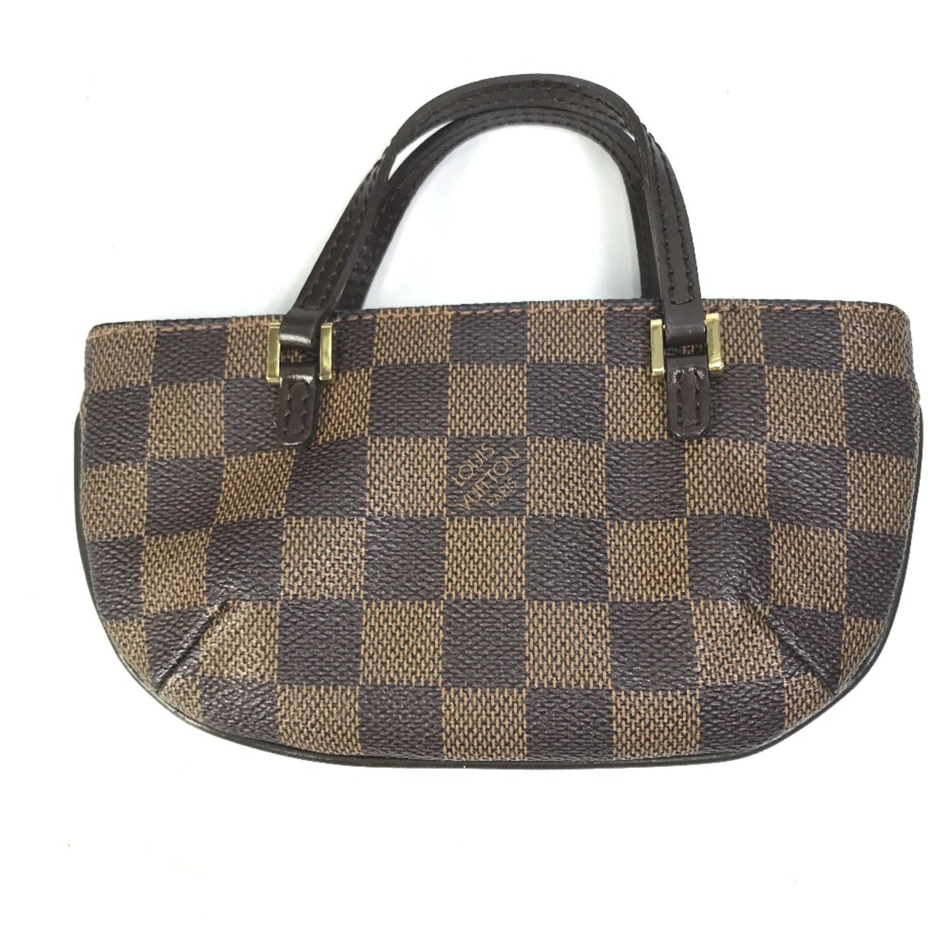 Louis Vuitton Manosque, Brown, Canvas, tote